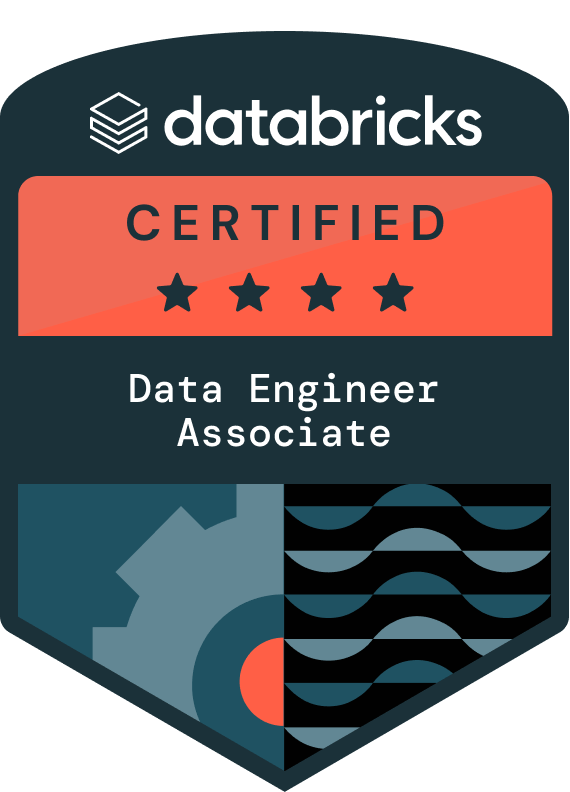 Badge for Databricks Certified Data Engineer Associate