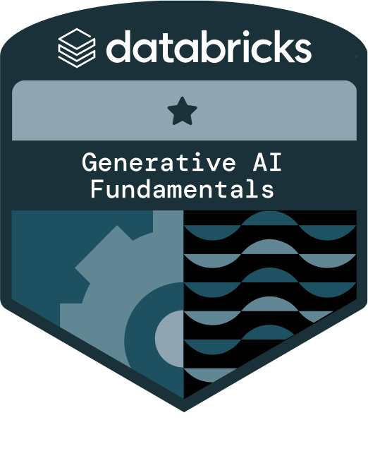Badge for Databricks Generative AI Fundamentals