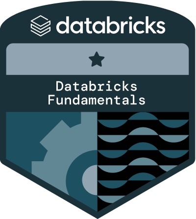 Badge for Databricks Lakehouse Fundamentals